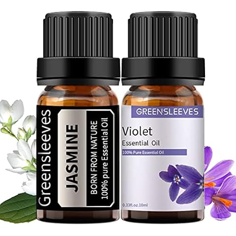 Violet Jasmine Essential Oil Set for Diffusers Cover