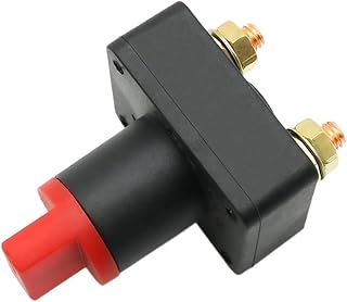 QZLIBEFUD 1Pcs DC0-60V 0-300A Battery Rotary Isolator Isolation Switch Disconnect Power Master Cut Off Kill Switch