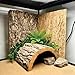 5 Pack Reptile Cork Bark Bulk Reptile 3.93x7.87inch Bark Bedding Natural Flat Cork Wood Pieces Terrarium Substrate Tank Supplies for Bearded Dragon Snake Spiders Hermit Crabs Geckos ，Tortoise，Reptiles