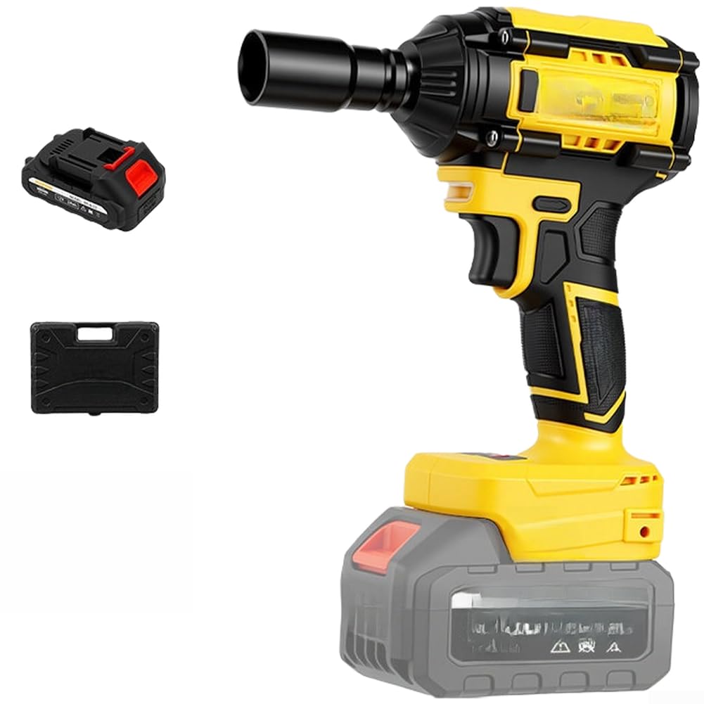 Llave para impacto para batería 21V Eje para acero Aleación