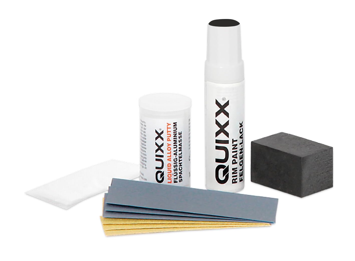 Lampa QUIXX-Kit Riparazione Cerchioni Nero