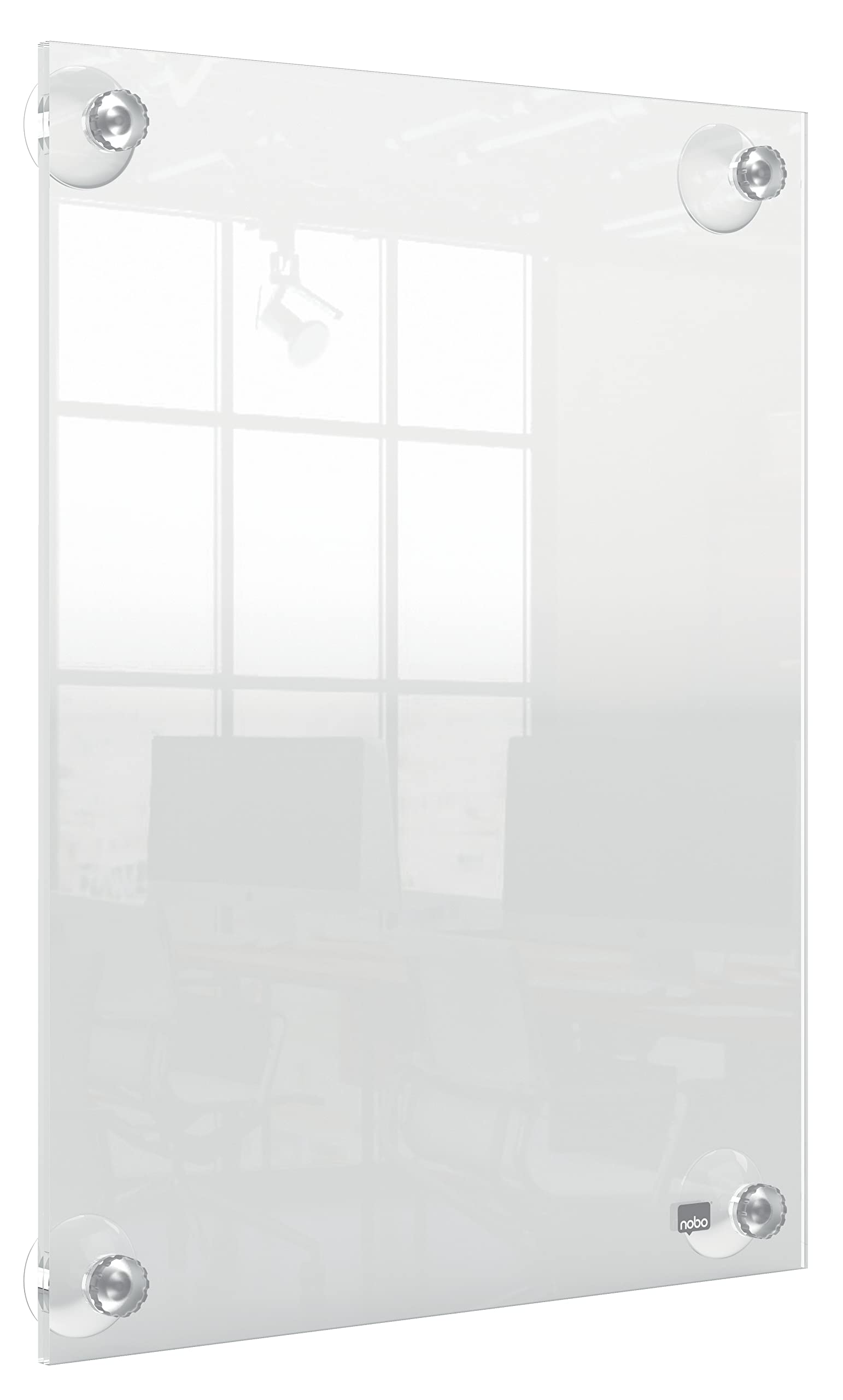 Nobo Porte-Affiche A4 Mural Repositionnable Acrylique Transparent Premium Plus