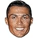 Celebrity Cutouts Cristiano Ronaldo (Smile) Maske aus Karton