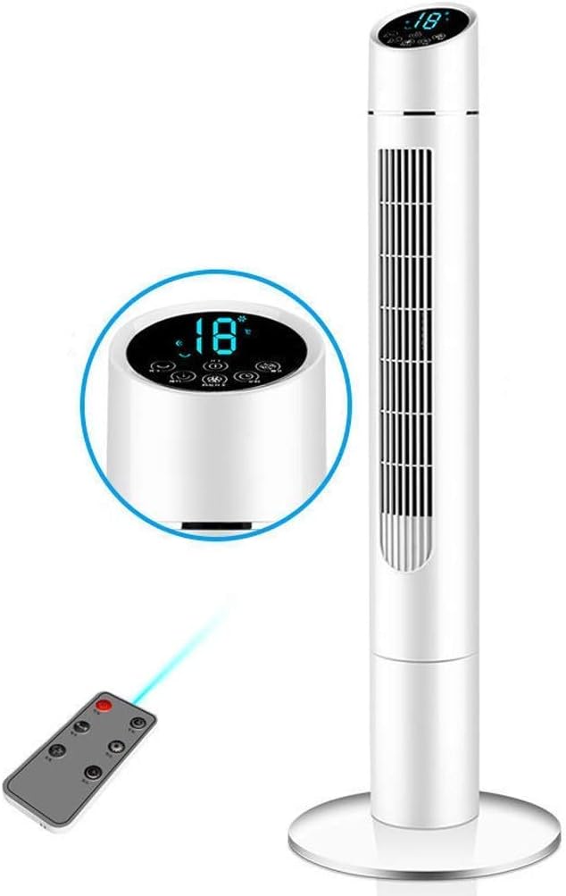 Air Cooler for Home Office Evaporative Coolers Portable Air Cooler 41 Inch Quiet Oscillating Tower Fan with Remote Control 3 Speed Setting 8 Hour Timer Standing Fan
