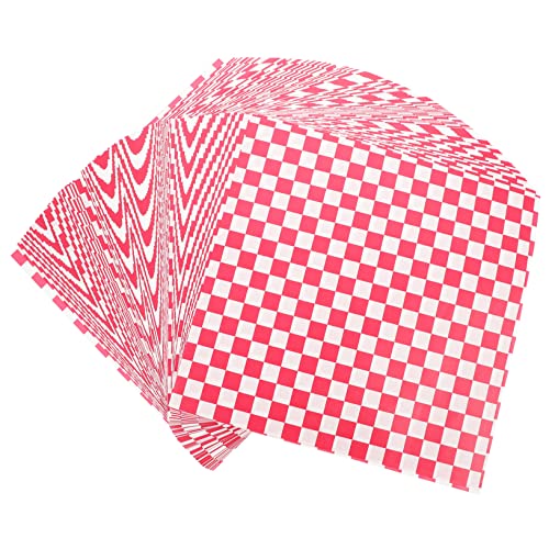 Alipis Thoroughly Absorb Oil 200pcs Pizza Paper Sheets Grease-proof Snack Paper for Baking