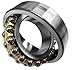 FAG 2316M-C3 Self-Aligning Bearing, Double Row, Open, Brass Cage, C3 Clearance, Metric, 80mm ID, 170mm OD, 58mm Width, 6300rpm Maximum Rotaional Speed, 10800lbf Static Load Capacity, 30500lbf Dynamic Load Capacity