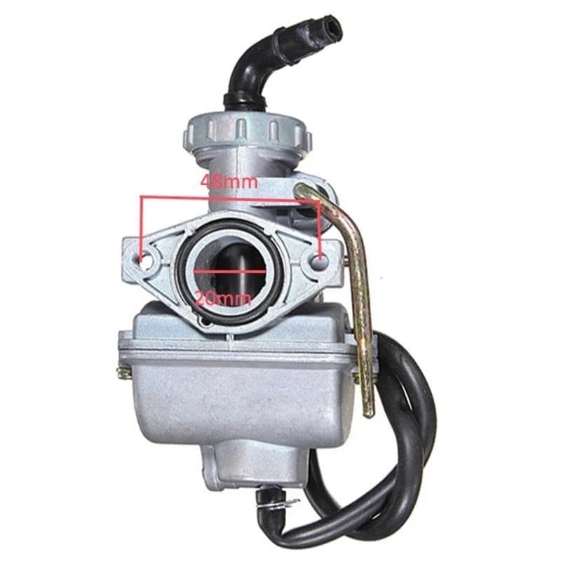 Carburador PZ19 50cc 70cc 90cc 110cc 125cc Reemplazo para ATV Dirt Bike Go Kart con filtro de