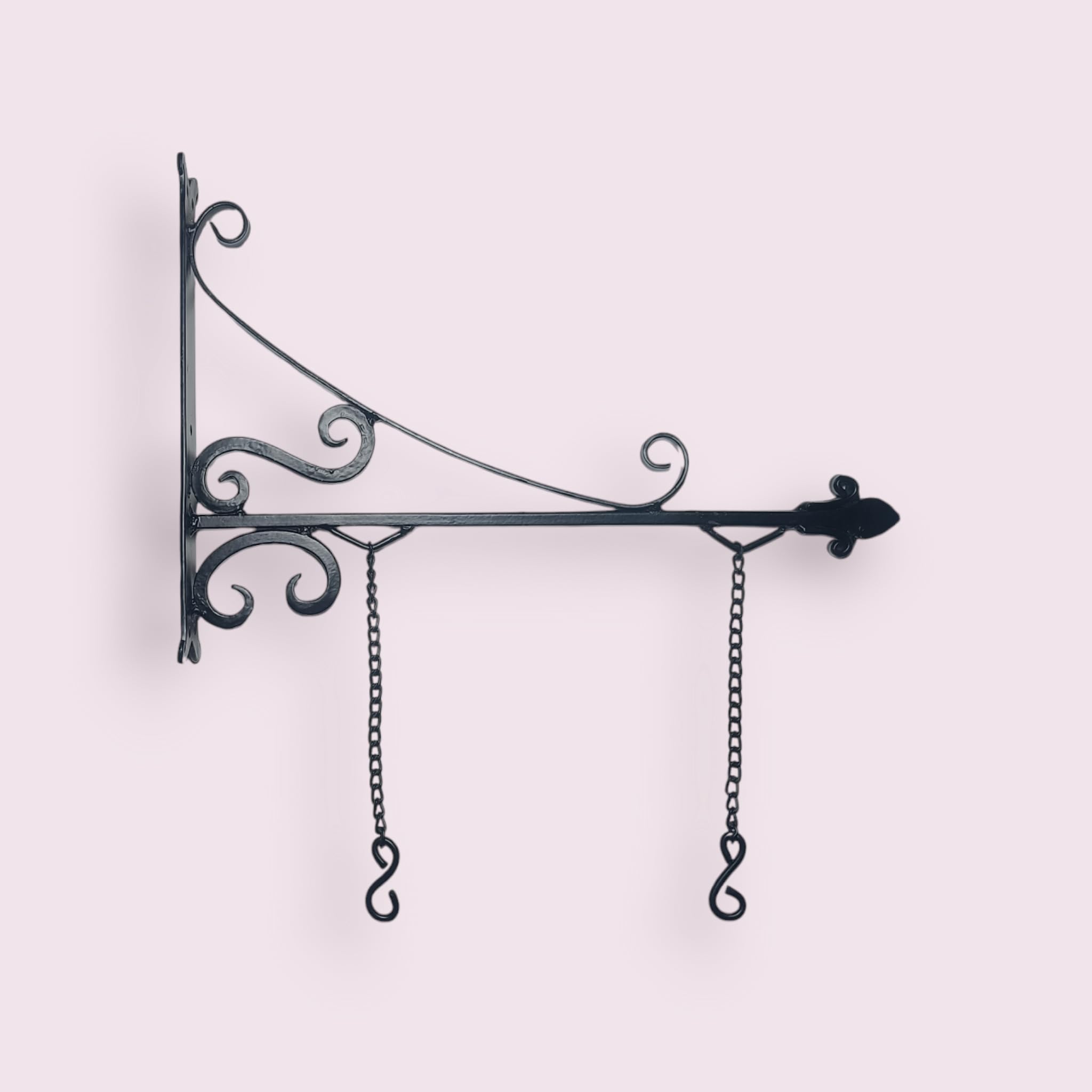 APUS Name Plate Hanger Bracket for Sign Plates, Designation & Address Info, Plant and Decorative Hanger (Black)-image-15