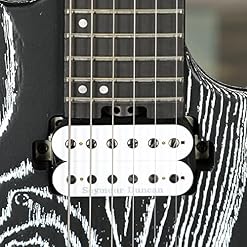 Pro Series Dinky DK2 Ash Ebony Baked White - Les Beatles, Paul McCartney, John Lennon, RIngo Starr, George Harrison Pro Series Dinky DK2 Ash Ebony Baked White – Image 4