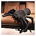 Stofftier Riesige Plüsch Spinne Spielzeug Große Größe Kühle Schwarz Spinne Puppe Tier Kissen Spinne Kissen Beschwerden Spielzeug Kind Geburtstagsgeschenk (Color : S, Height : 25x40cm)