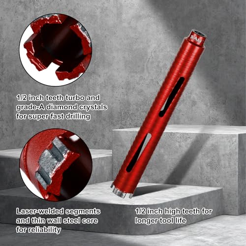 SALI 3-Inch Diamond Core Drill Bit