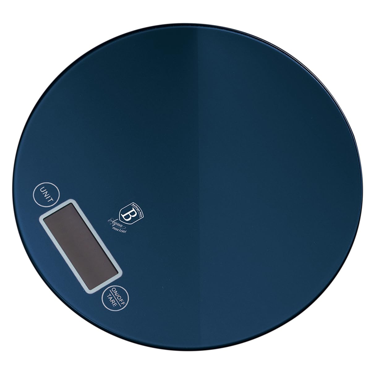 Berlingerhaus Gewicht Küche Digital Runde 5 kg Aquamarin Metallic Line BH-9427