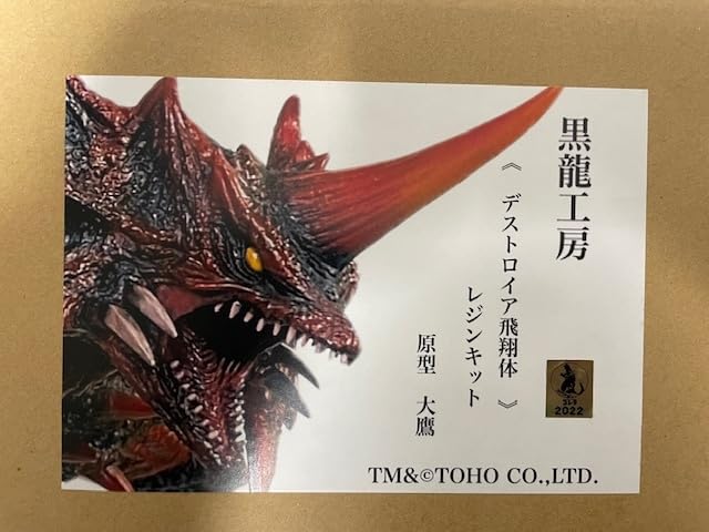 Amazon.co.jp: 黒龍工房デストロイア飛翔体 レジンキット : おもちゃ