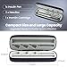 YCQDDA Insulin Pen Travel Case for 1 Pen, 3 Needles & 1 Cartridge – Portable Hard Shell Organizer for Diabetic Supplies – Compact Storage Holder for Daily or Travel Use (Case Only) (Black)