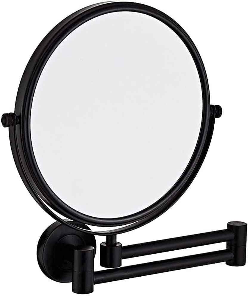 Vanity Mirror, Wall Mounted Makeup with 10X Magnification, 8 Inch Double Sided Magnifying, Cosmetic Shaving for Bathroom Gold