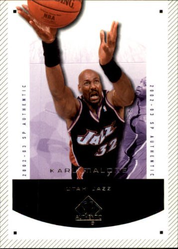 Amazon.com: 2002-03 SP Authentic #94 Karl Malone NBA Basketball 
