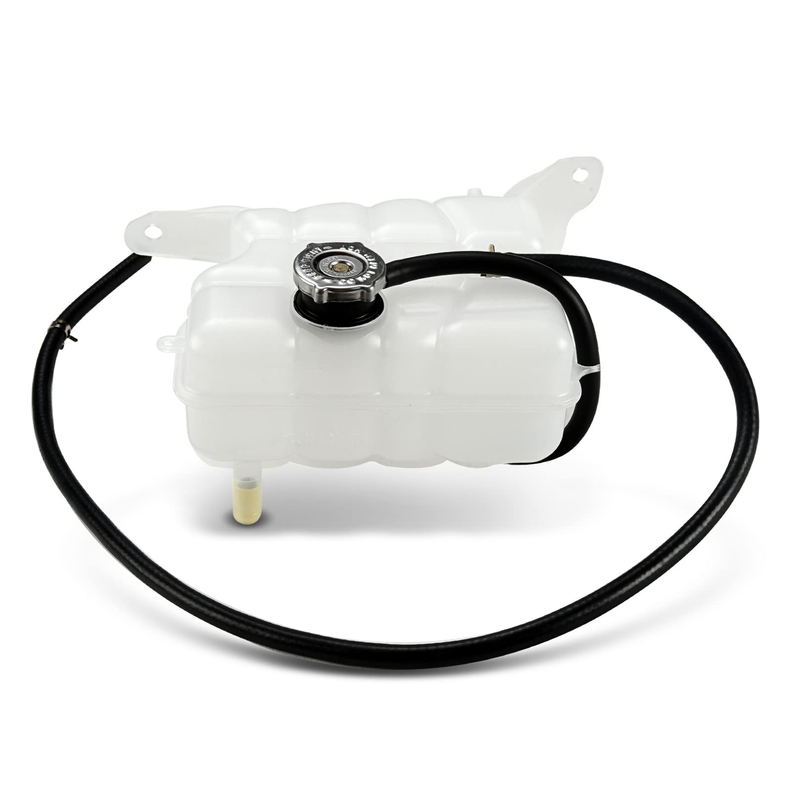 A-Premium Engine Coolant Overflow Recovery Reservoir Tank [with Cap & Tubing] Compatible with Jeep Liberty KJ 2002-2007, V6 3.7L, Replace for # 603-319, 52079848AA, 52079788AD, 52079788AE