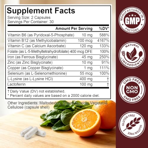 ZenVitalize Ferritin Support Iron Supplement