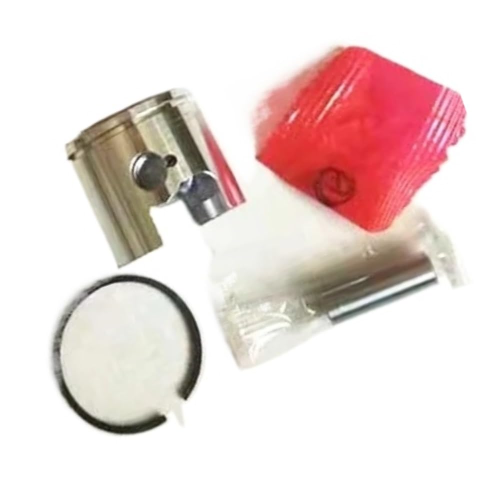 Itrvcay Single Piston Ring Piston Kit 34Mm Fit For G2500ts 2500 Cylinder Assembly 25Cc Chainsaw Zylinder Ring Pin Cir Clips Assy(Single Piston Ring)