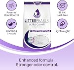 Litter Pearls Ultra Clump Unscented Crystal Clumping Cat Litter with Odorbond, 8 Pounds