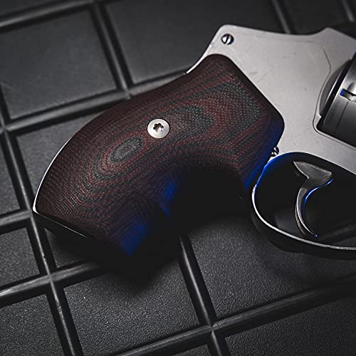 Vz Grips Smith & Wesson J-Frame 320 Gun Grip, Concealed Carry And Everyday, Superior Comfort, Superior Control, Made In The Usa, Black Cherry, 2 Panels #TOP5