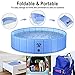 Casfuy Foldable Dog Pool - 48