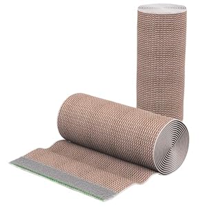 Houseables Elastic Bandage Wrap 6 Inch, Chest Compression Wrap, Compression Bandage, Cotton, for Legs, Lymphedema, Women, Men, Medical, Knee, Ankle, Arm, Foot, Hand, Injury, Reusable, 13’-15’, 2 Pack