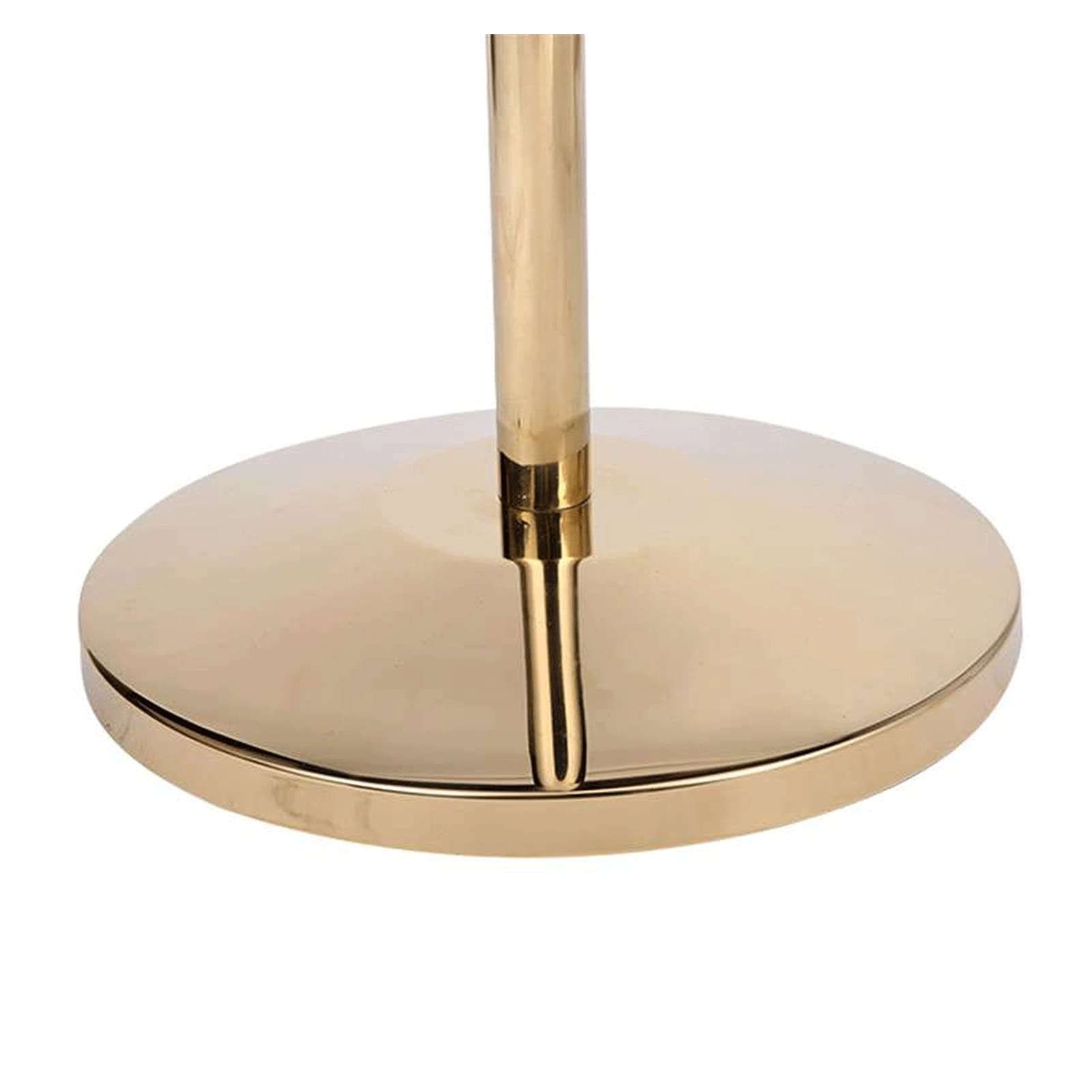 Restaurantes Soporte de pantalla Soporte de signo de pie de suelo de oro, soporte de cartel con esquina de trabajo pesado Pedo de pedestal Signo de signo para anuncio boda Soporte de cartel