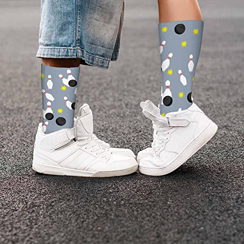 Image of Pehede Socks Mens Fun Dress Socks for Women Funny Novelty Crazy Design Socks