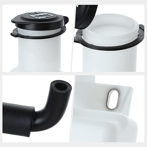 Miniatura 3 de Botella de tanque de desbordamiento de depósito de refrigerante estilo OE con tapa compatible con Mazda 2 11-14