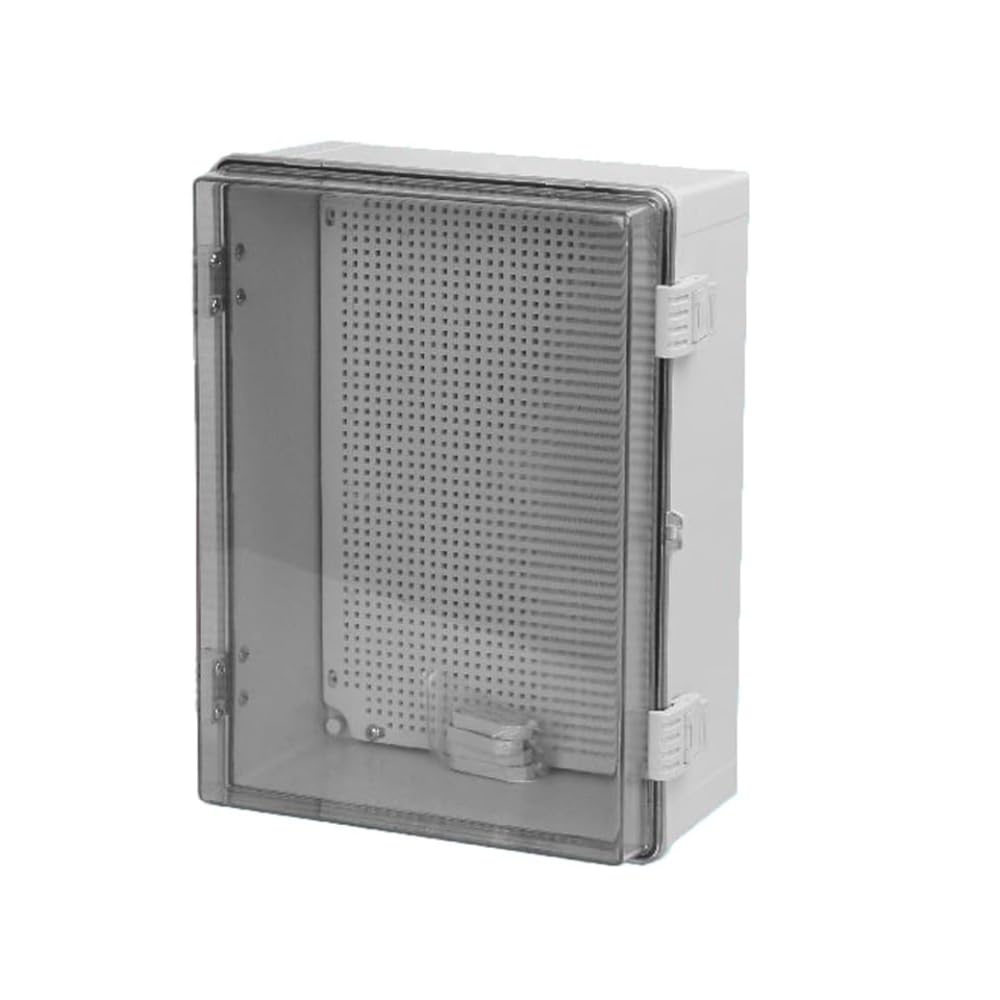 NEWFUN Scatola Elettrica da Esterno, Scatola Derivazione Eesterna IP66, Armadio Elettrico Esterno con Accessori per il Montaggio a Parete 300×300×170MM