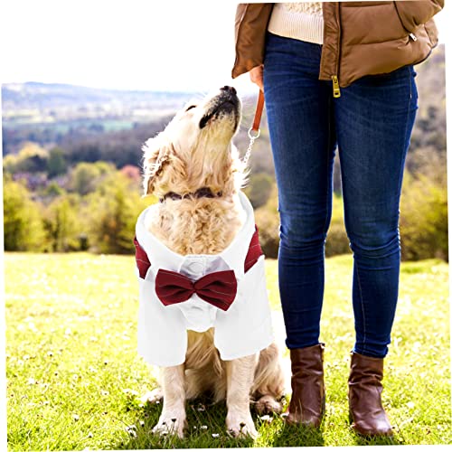 Vestido formal para cachorro disfraz para perro talla M miniatura 4