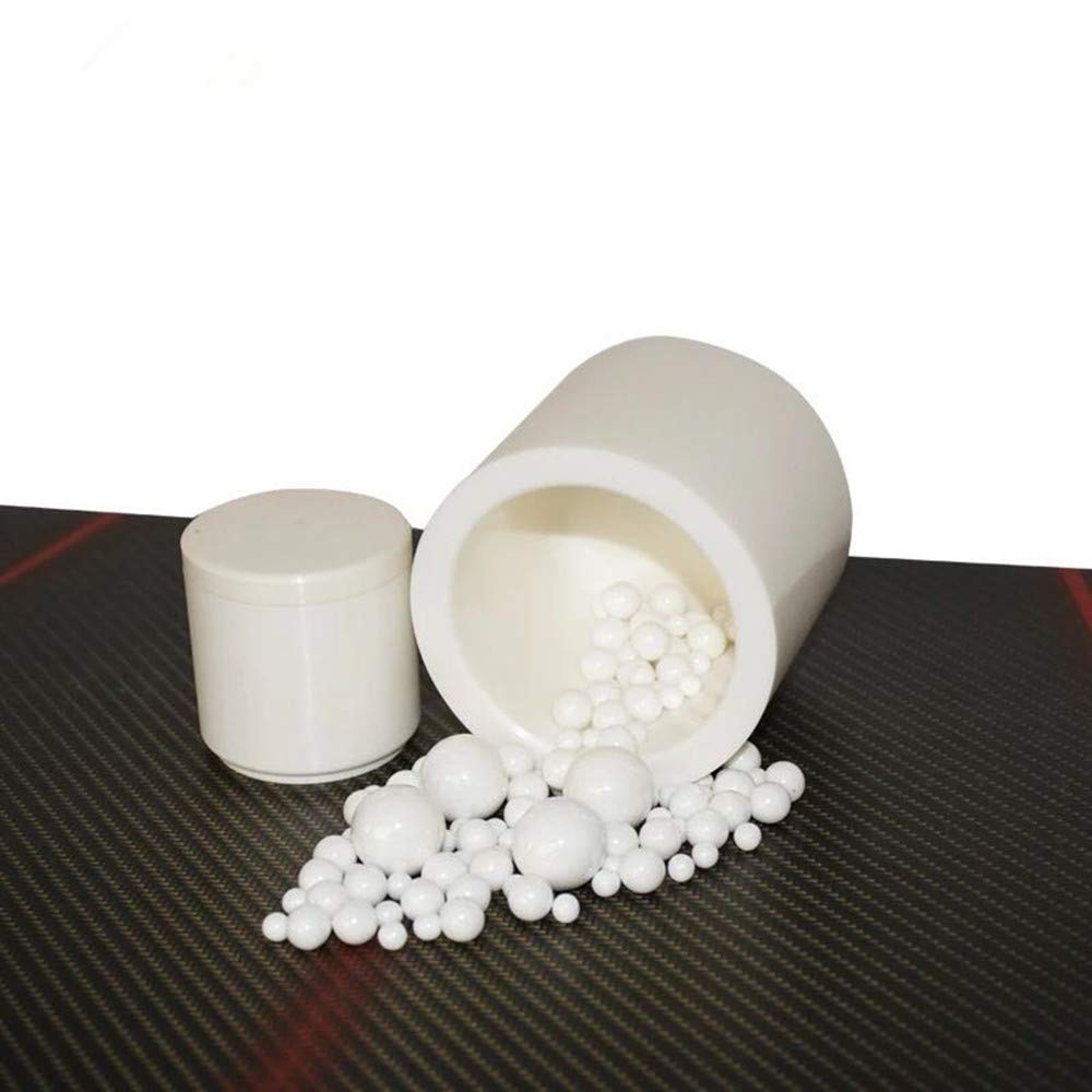 Tarro de molienda de bolas de óxido de circonio de 50ml-1000ml for molino de bolas planetario de laboratorio-alta dureza y resistencia al desgaste(250ml)