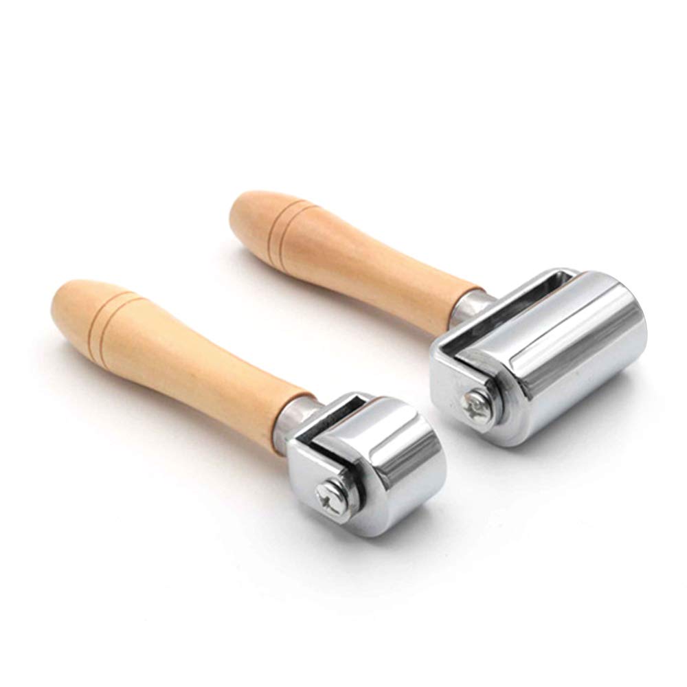 Leather Glue Laminating Roller Leather Press Edge Roller Platen Tools for Craft DIY (2.36 inch +1 inch)-image-24