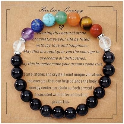 Strong Healing Crystal Bracelet 8MM Genuine Stone Bracelet Lucky ...