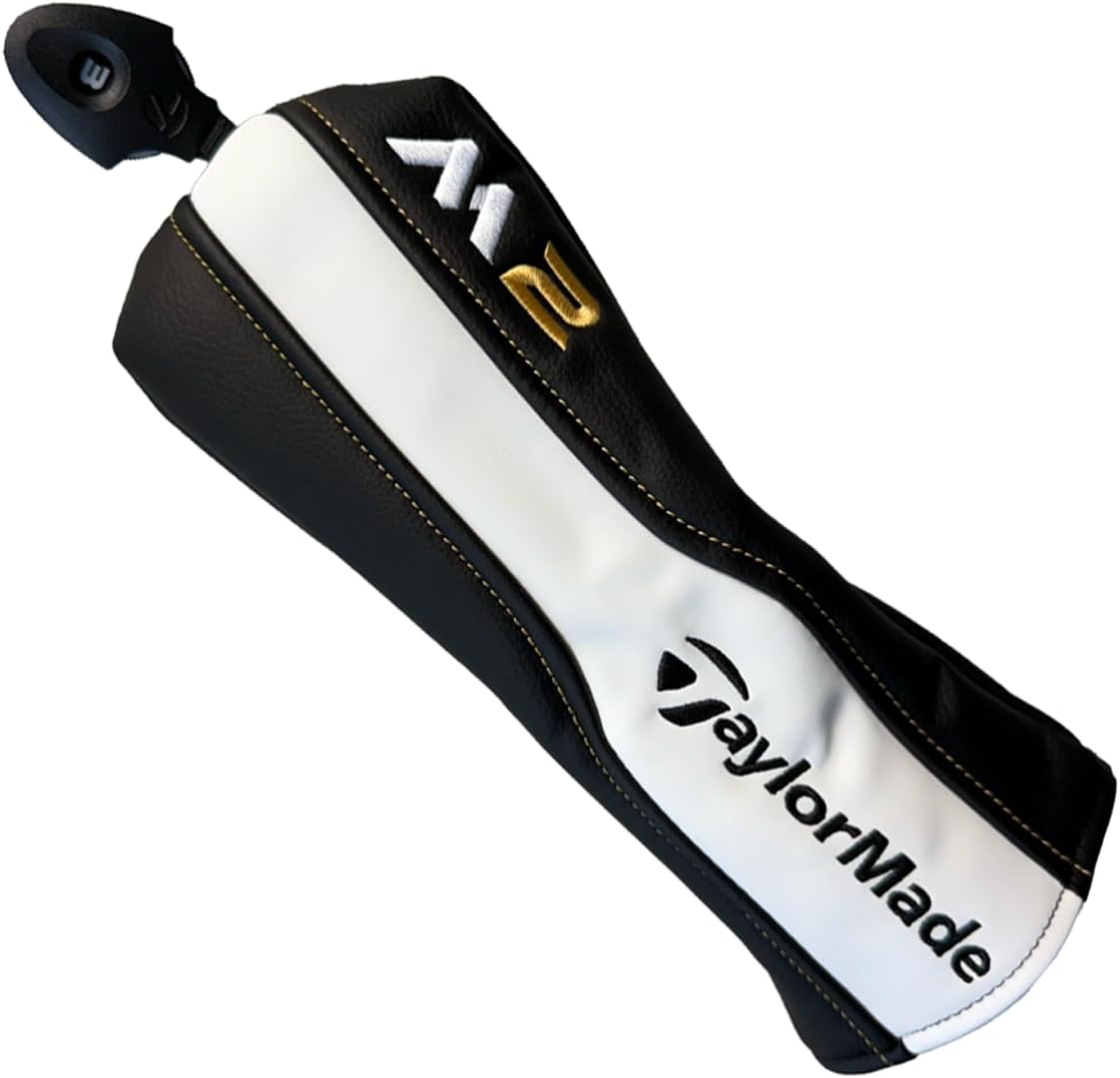 TaylorMade 2016 M2 Headcovers, Black/Gold (Choose Size Driver/Fairway/Rescue)
