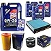 Produktbild Filter Set Inspektionspaket 8 Liter Motoröl Synthoil Longtime Plus 0W-30 SCT Germany Innenraumfilter Luftfilter Ölfilter