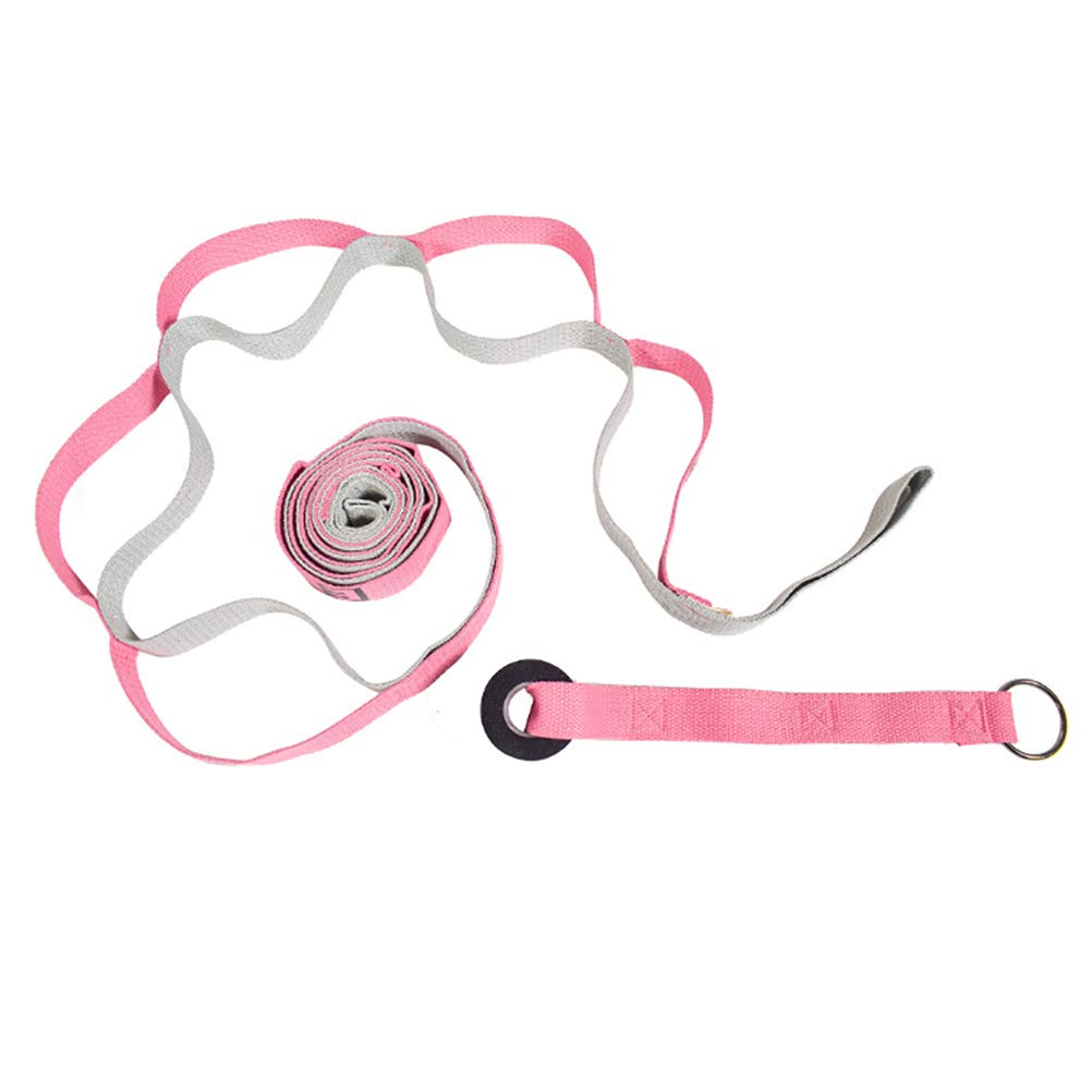 Adjustable Leg Stretcher Lengthen Ballet Stretch Band - Easy Install on Door Flexibility Stretching Leg Strap Great Cheer Dance Gymnastics Trainer Stretching Equipment