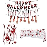 Schaffen Sie Atmosphäre: Das schreckliche Design des Urlaubszubehörs kann aufregende Atmosphäre für Party bringen