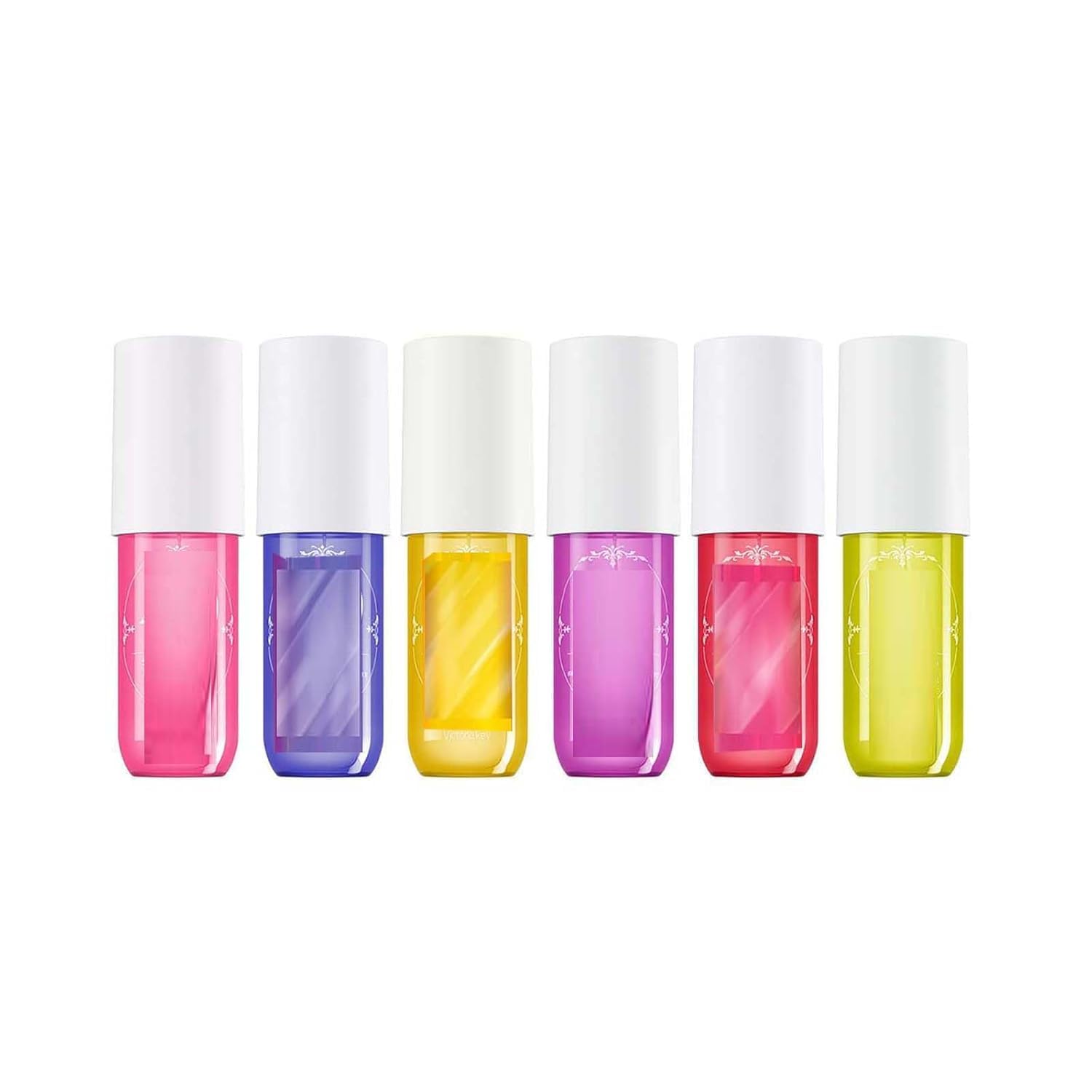 Lot de 6 sprays de parfum pour femme - 90 ml - Brume fruitée pour le corps - Spray de parfum longue durée - Parfum pour femme - Spray hydratant et hydratant la peau - Aérosol (A)