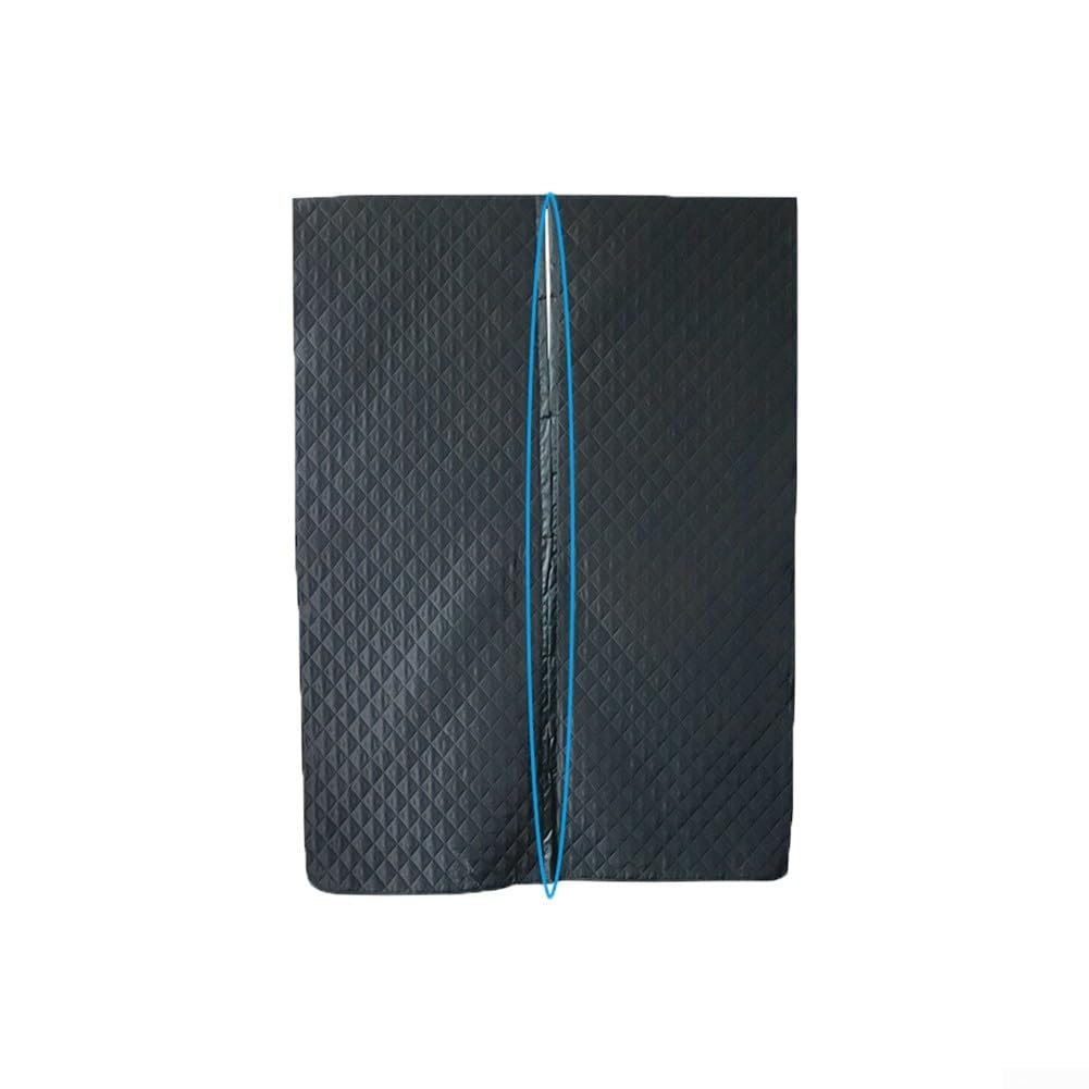 Rideau de porte isotherme pour camping-car avec tissu à trois couches pour un confort amélioré et une protection contre l'humidité