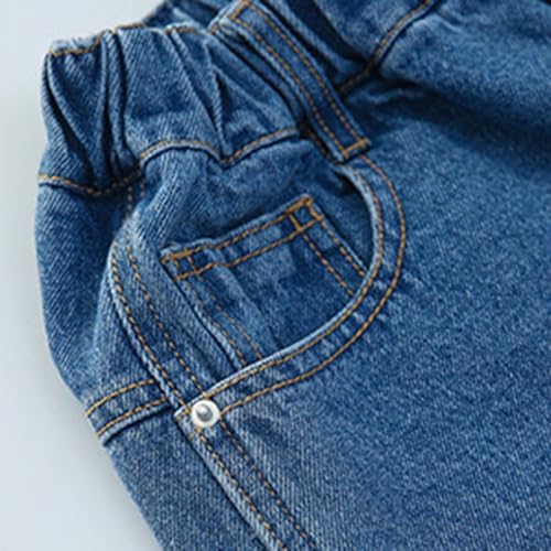 Teen Girls Baggy Jorts Denim Bermuda Shorts Y2k Vintage Straight Leg Jeans Shorts Kids Casual Knee Length Jean Jorts Pockets3