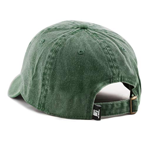 Image of The Hat Depot 100% Cotton Pigment Dyed Low Profile Dad Hat Six Panel Cap