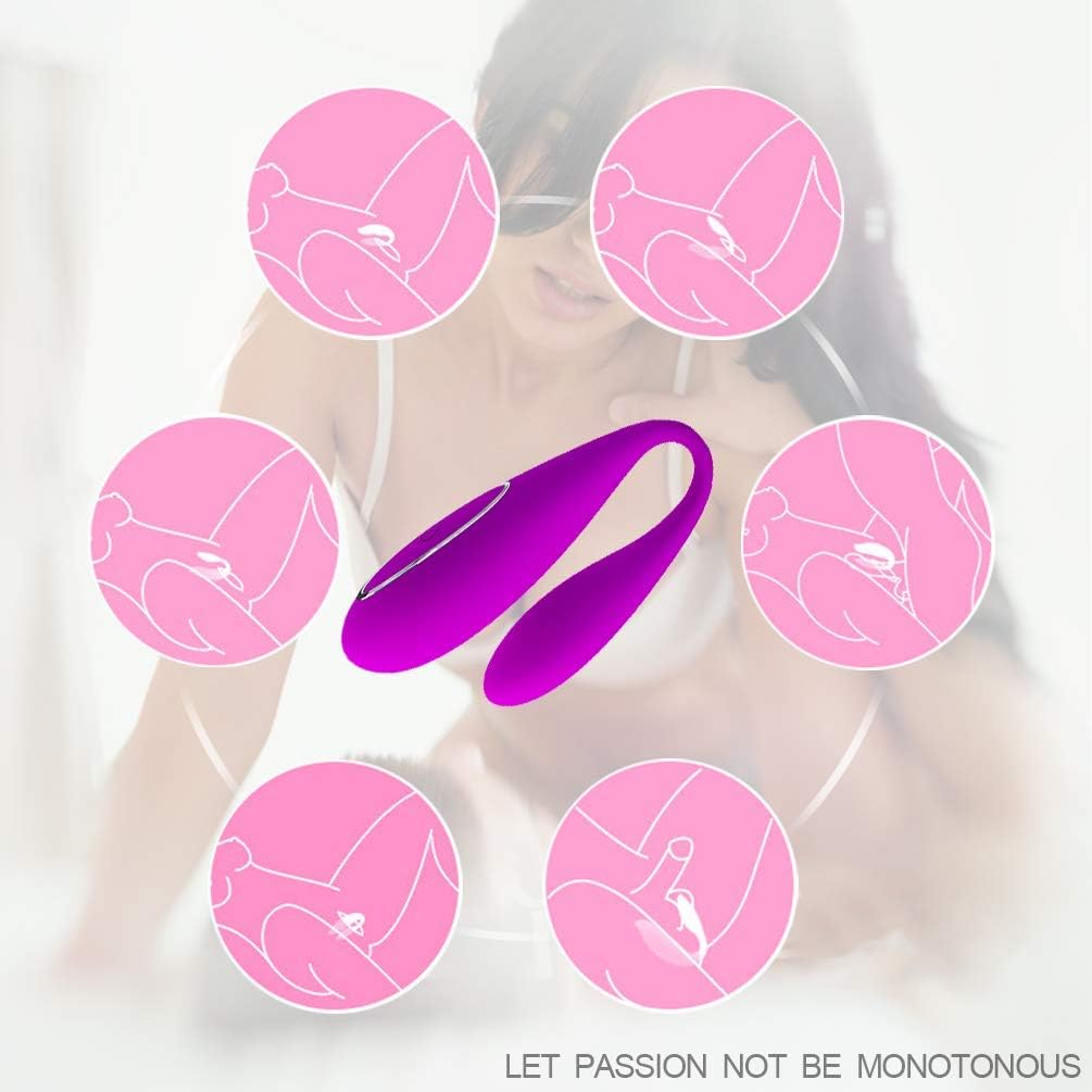 Yadiicoyo 12 Frequency ABS Wireless Rabbit Stimulation Toys Quiet Dual Motor Mass,AGER for Sore Back Foot Neck Leg Whole Body Muscle Remote Control,Non-Toxic Safe