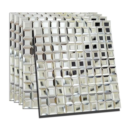 Soulscrafts Kristallglas-Mosaikfliesen 5 Blatt