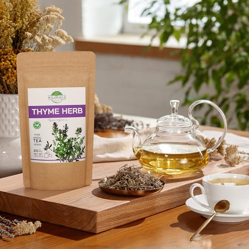 Image of 1.8 oz Thyme Tea Thyme Leaves Tyme Herb Tea (Thymi Serpiylli Herba) Thymus Serpyllum Herb