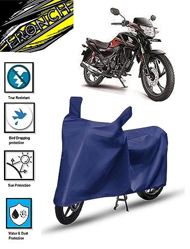 Image of Waterproof Bike /Scooty Cover For Honda Sp 120 (Sp 120 Bike Cover /Sp 125 Bike Cover Waterproof /Honda Sp 125 Bike Cover, Blue)
