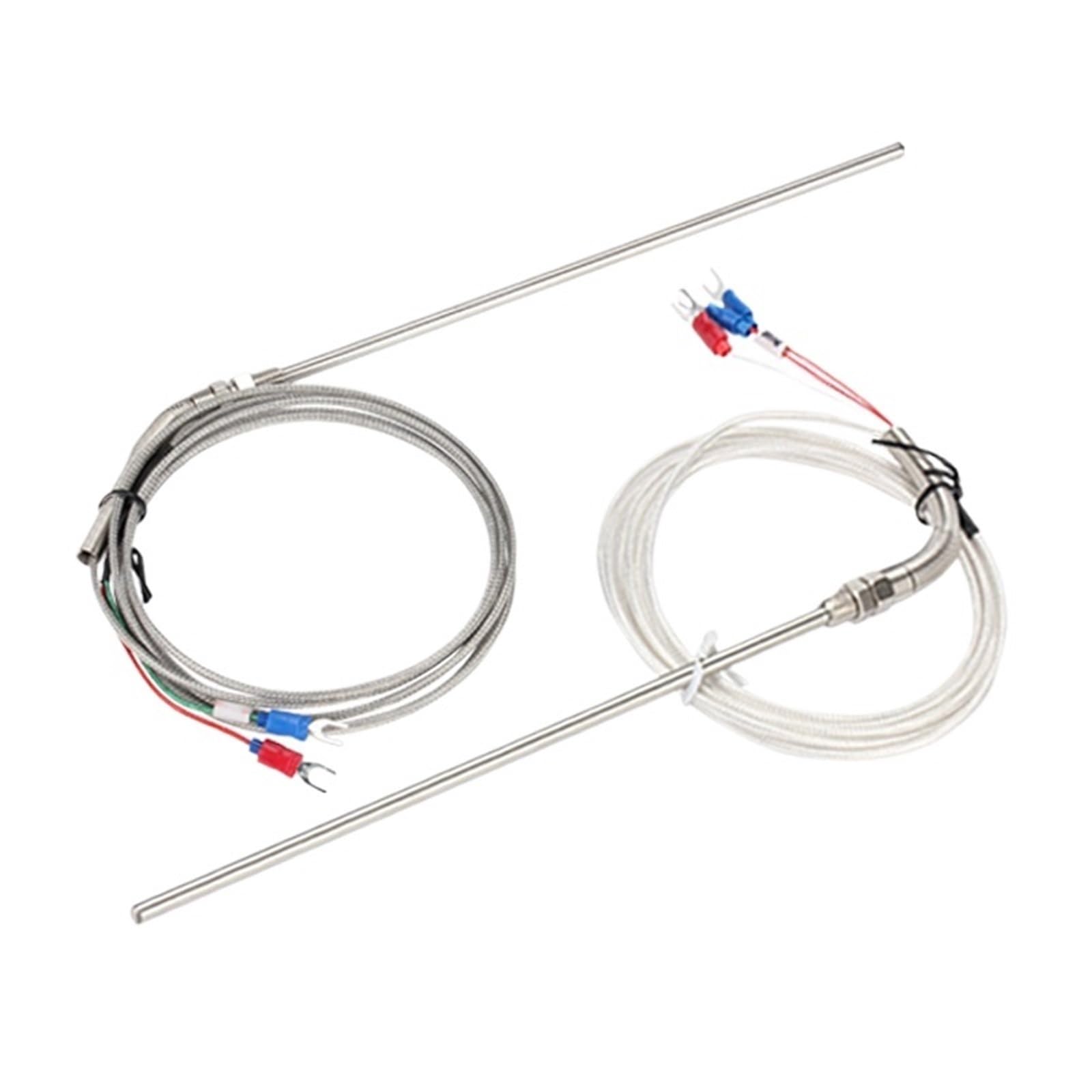 Termopar K M8 sensor de temperatura PT100 sonda 50mm cable 1m 6