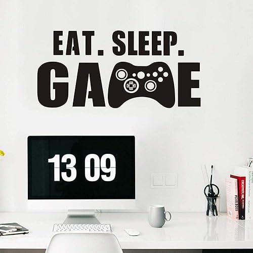 Miniatura 3 de Calcomanías de pared de videojuegos, calcomanías de pared para niños, decoración de habitación de niños, pósteres de pared extraíbles de