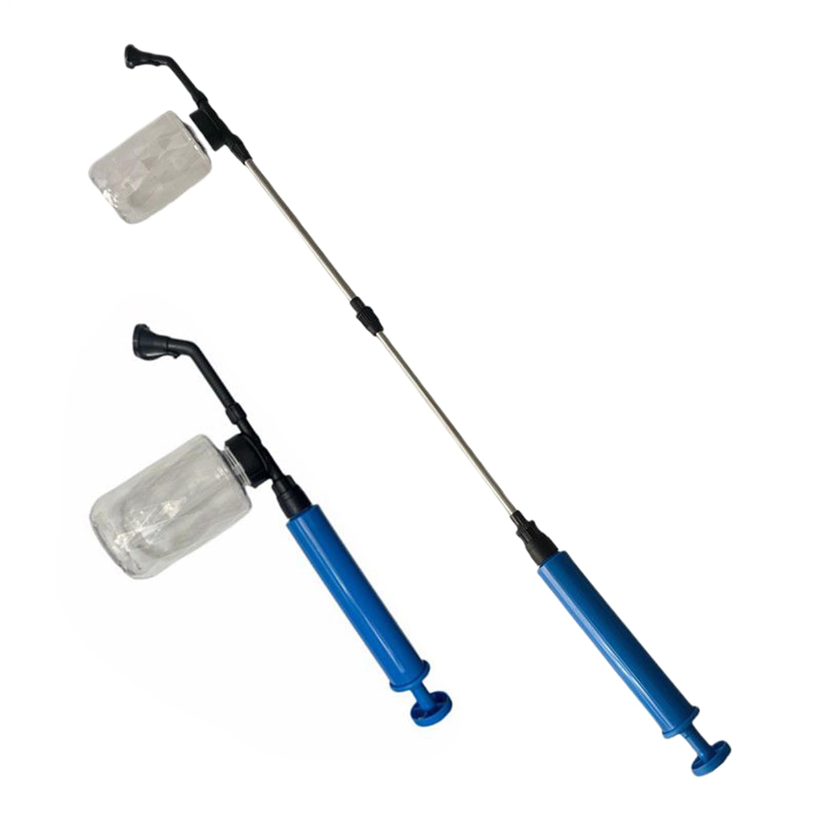 Diatomaceous Earth Duster - Adjustable Telescopic PP Powder Sprayer 93cm with 250ml Bottle | Garden Duster Applicator for Indoor and Outdoor Greenhouses, Flowers, Vegetables